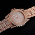 Women Quartz Watch Casual Ladies Watch Gold Watch Crystal Diamond